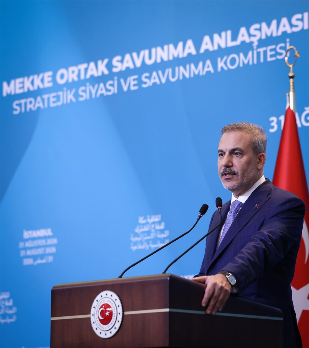 Bakan Fidan, Mekke Ortak Savunma Anlaşması komitesi toplantısının ardından konuştu: (2)
