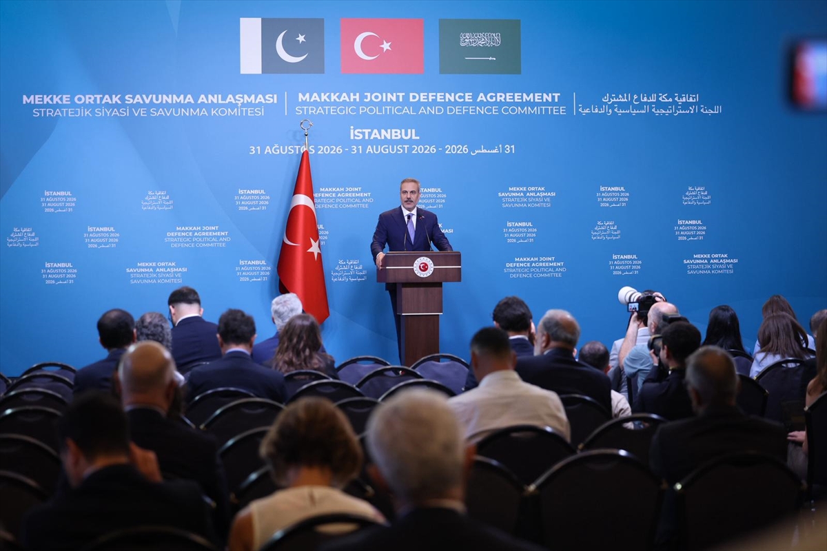 Bakan Fidan, Mekke Ortak Savunma Anlaşması komitesi toplantısının ardından konuştu: (2)