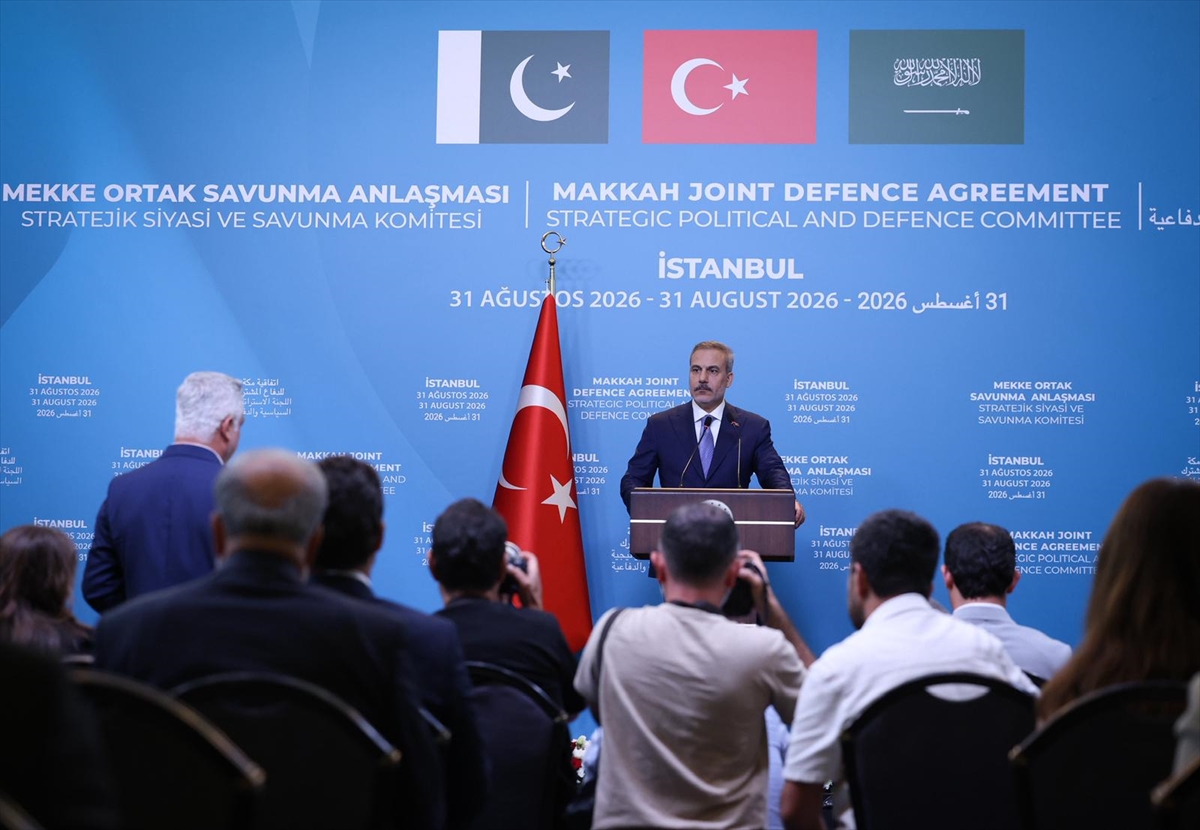 Bakan Fidan, Mekke Ortak Savunma Anlaşması komitesi toplantısının ardından konuştu: (2)