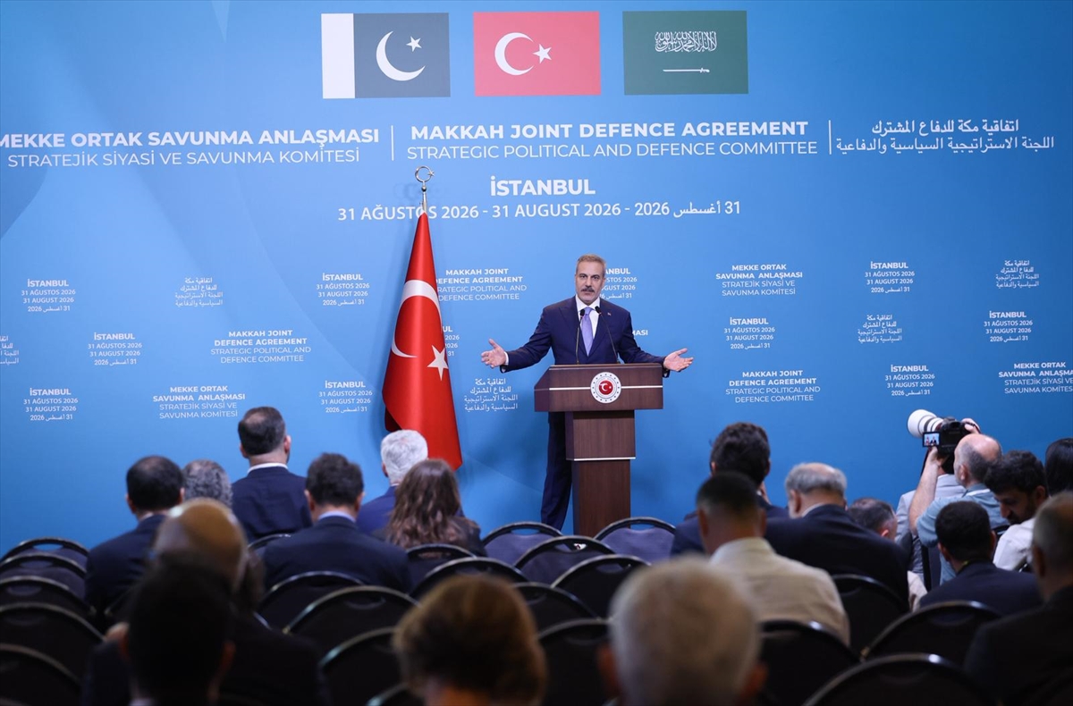 Bakan Fidan, Mekke Ortak Savunma Anlaşması komitesi toplantısının ardından konuştu: (2)