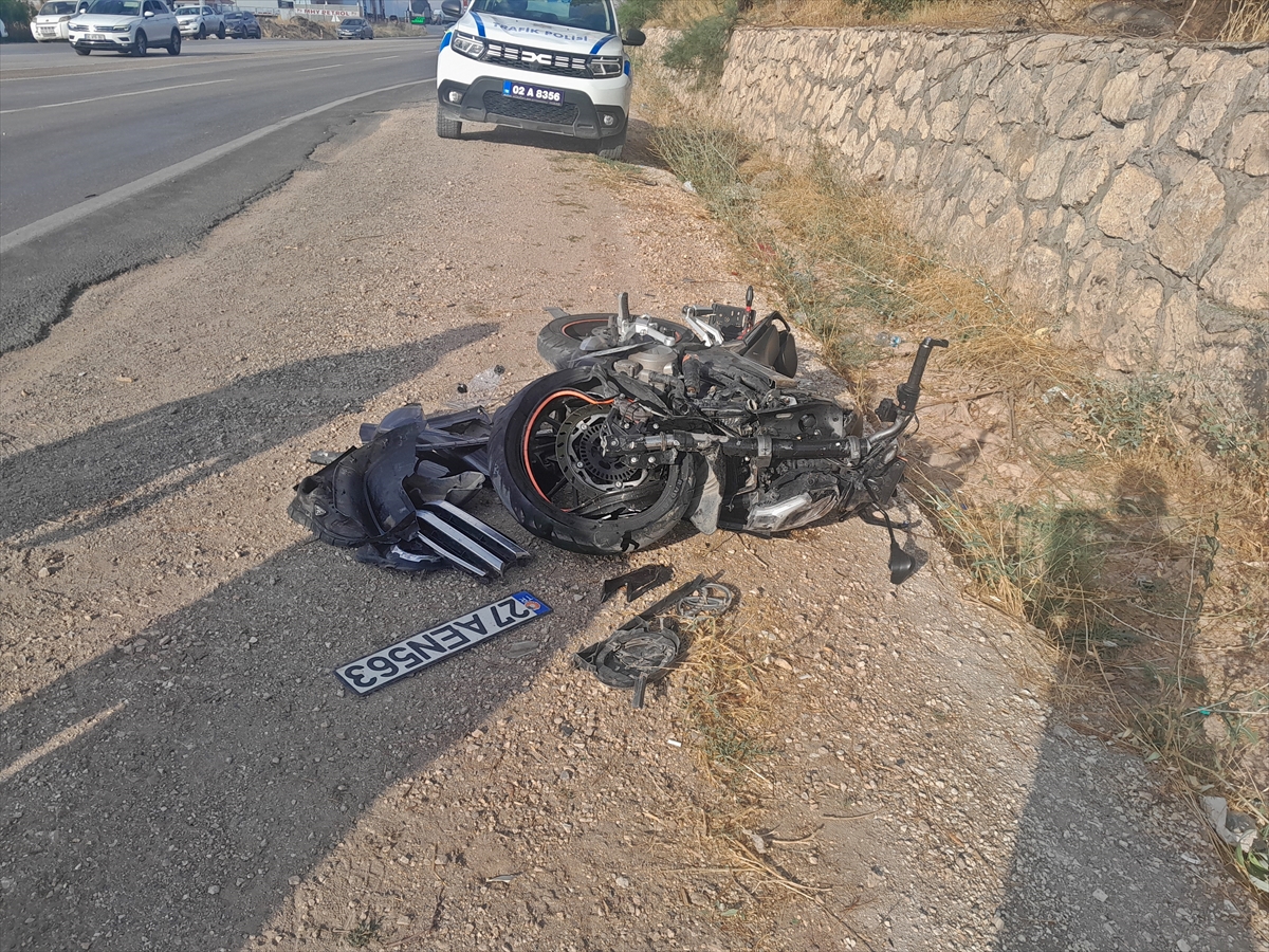 Adıyaman Gölbaşı'nda kaza: Motosiklet sürücüsü Özerbey öldü