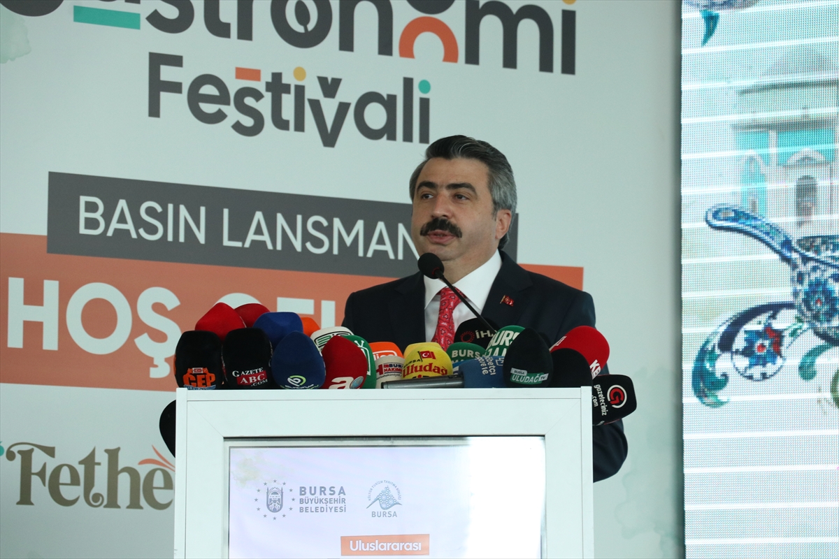 Uluslararası 5. Bursa Gastronomi Festivali 18 Eylül'de başlayacak