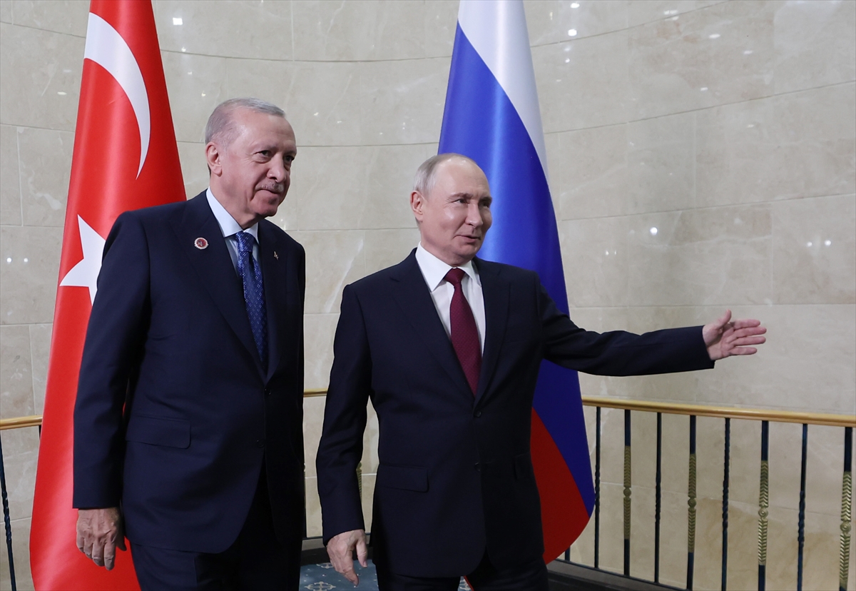 Cumhurbaşkanı Erdoğan, Rusya Devlet Başkanı Putin ile görüştü: