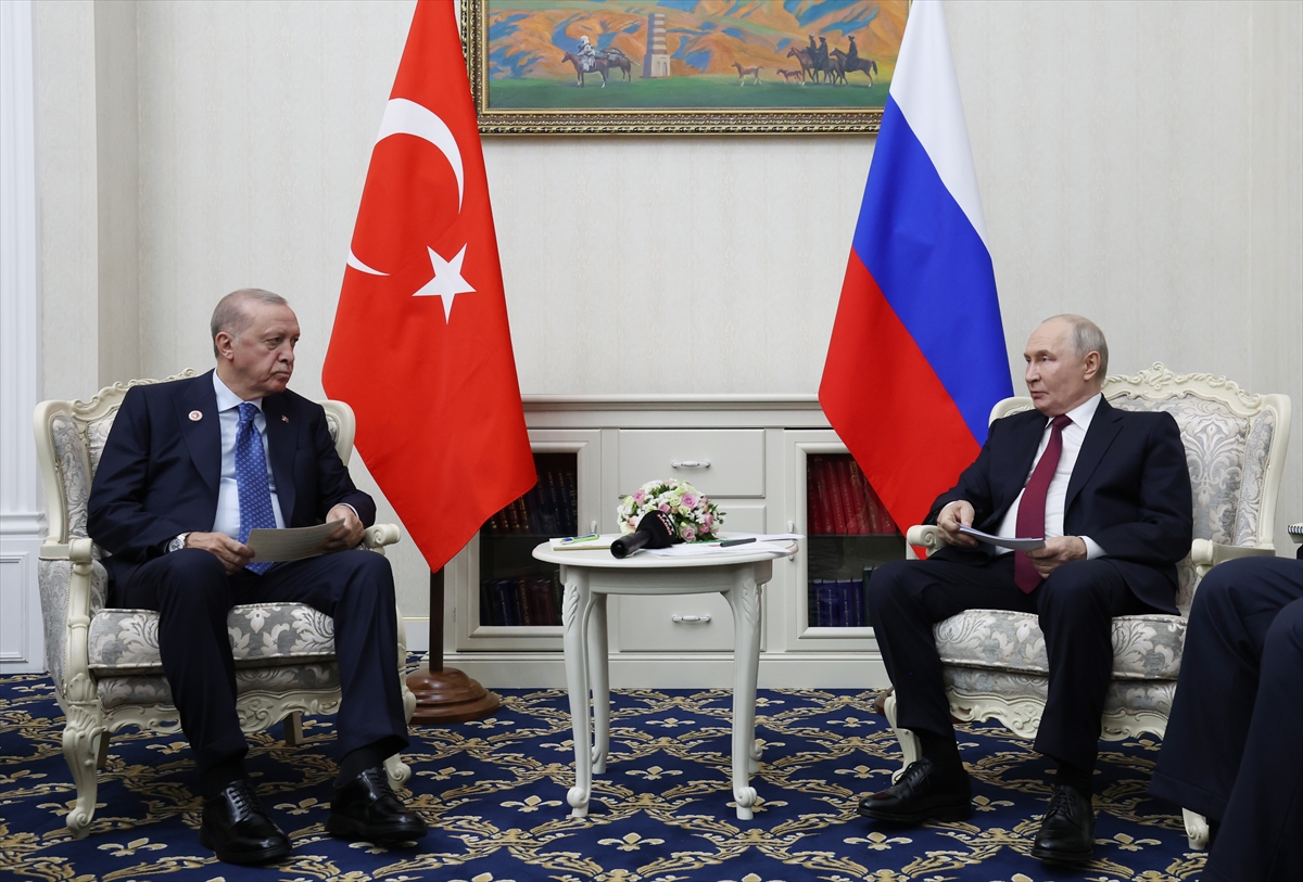Cumhurbaşkanı Erdoğan, Rusya Devlet Başkanı Putin ile görüştü: