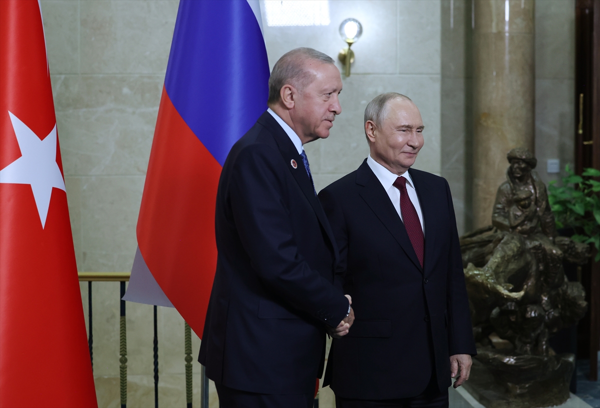 Cumhurbaşkanı Erdoğan, Rusya Devlet Başkanı Putin ile görüştü: