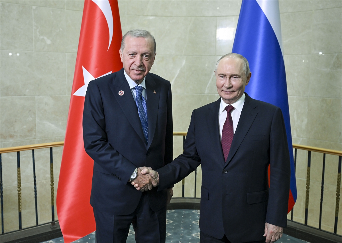 Cumhurbaşkanı Erdoğan, Rusya Devlet Başkanı Putin ile görüştü: