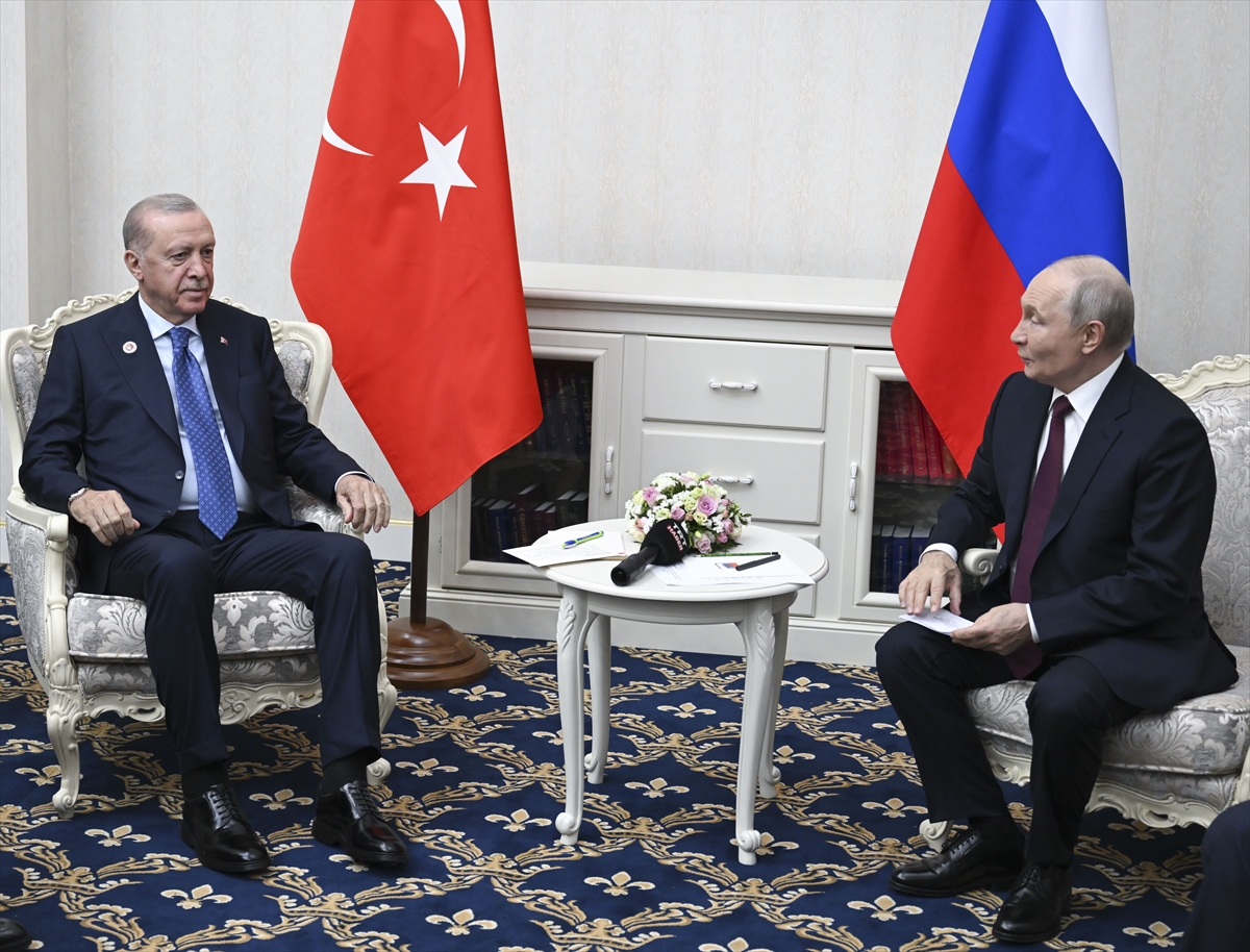 Cumhurbaşkanı Erdoğan, Rusya Devlet Başkanı Putin ile görüştü: