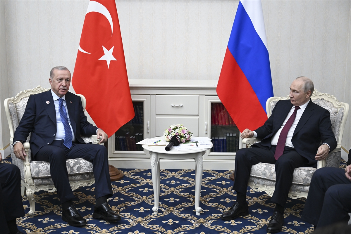 Cumhurbaşkanı Erdoğan, Rusya Devlet Başkanı Putin ile görüştü: