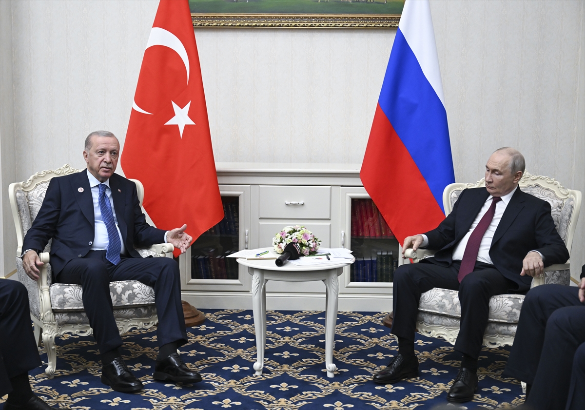 Cumhurbaşkanı Erdoğan, Rusya Devlet Başkanı Putin ile görüştü: