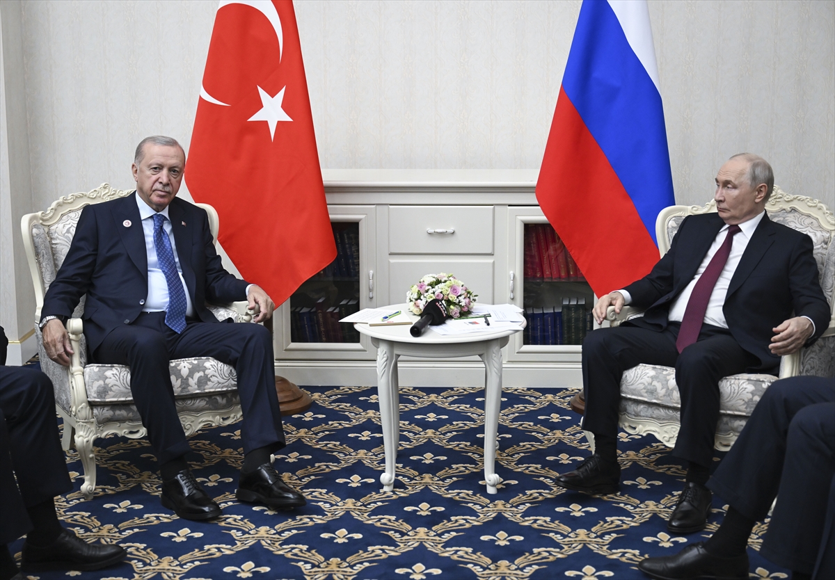 Cumhurbaşkanı Erdoğan, Rusya Devlet Başkanı Putin ile görüştü: