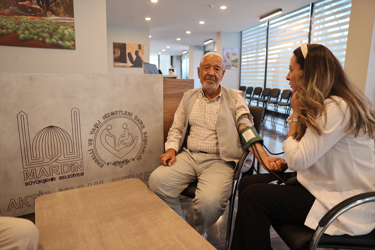 Mardin Aktif Yaşam Merkezi: 65 yaş üstü bireyler sosyalleşiyor