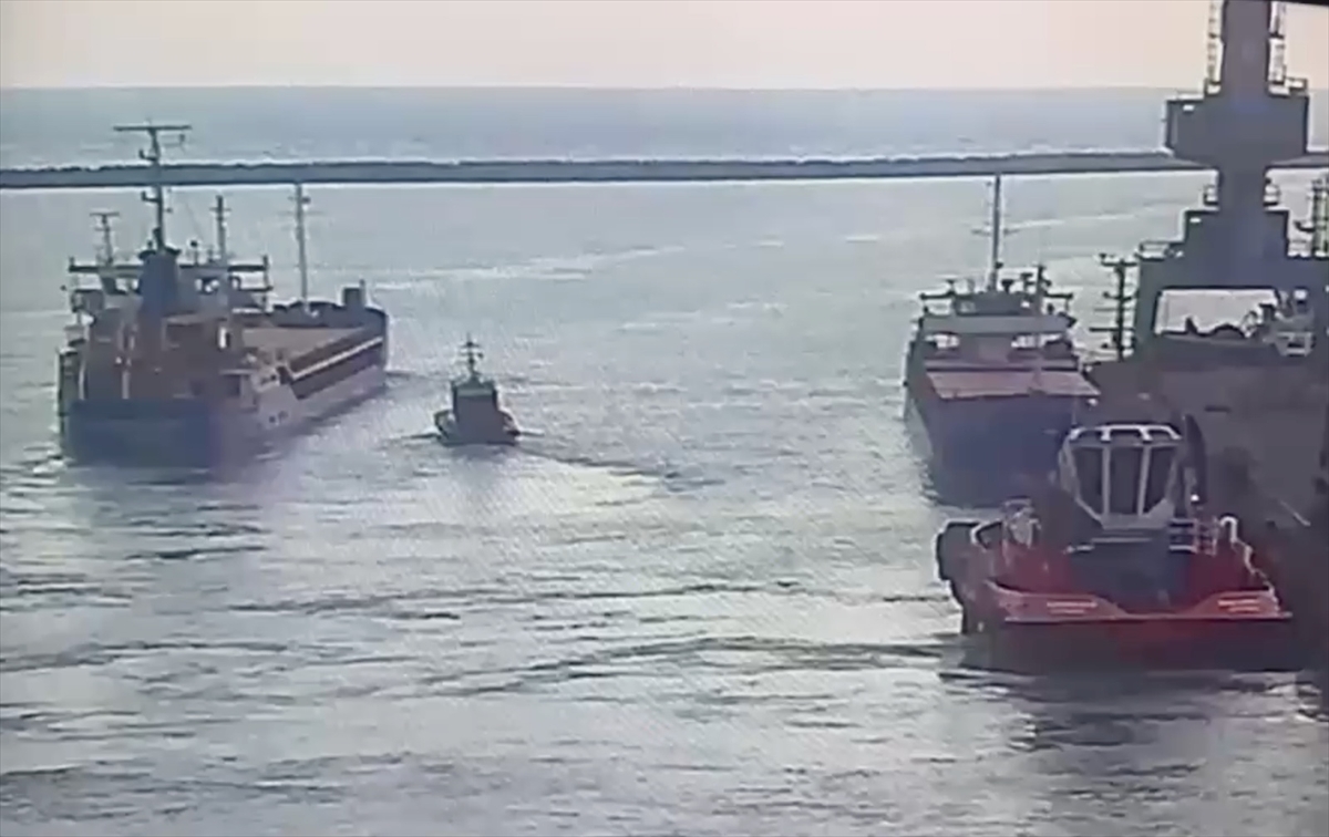Marmara Denizi'nde batan geminin İskenderun'dan çıkış görüntüsüne ulaşıldı