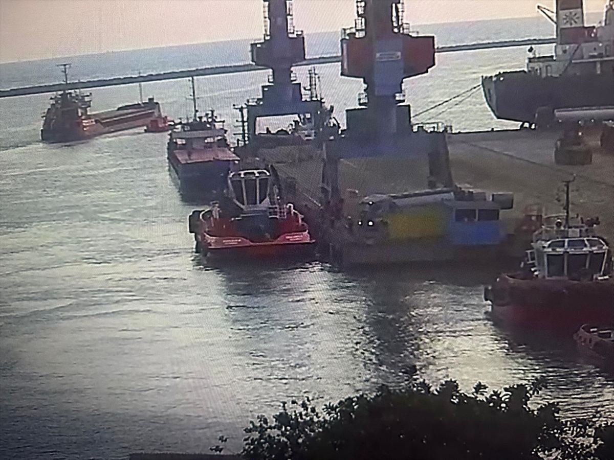 Marmara Denizi'nde batan geminin İskenderun'dan çıkış görüntüsüne ulaşıldı