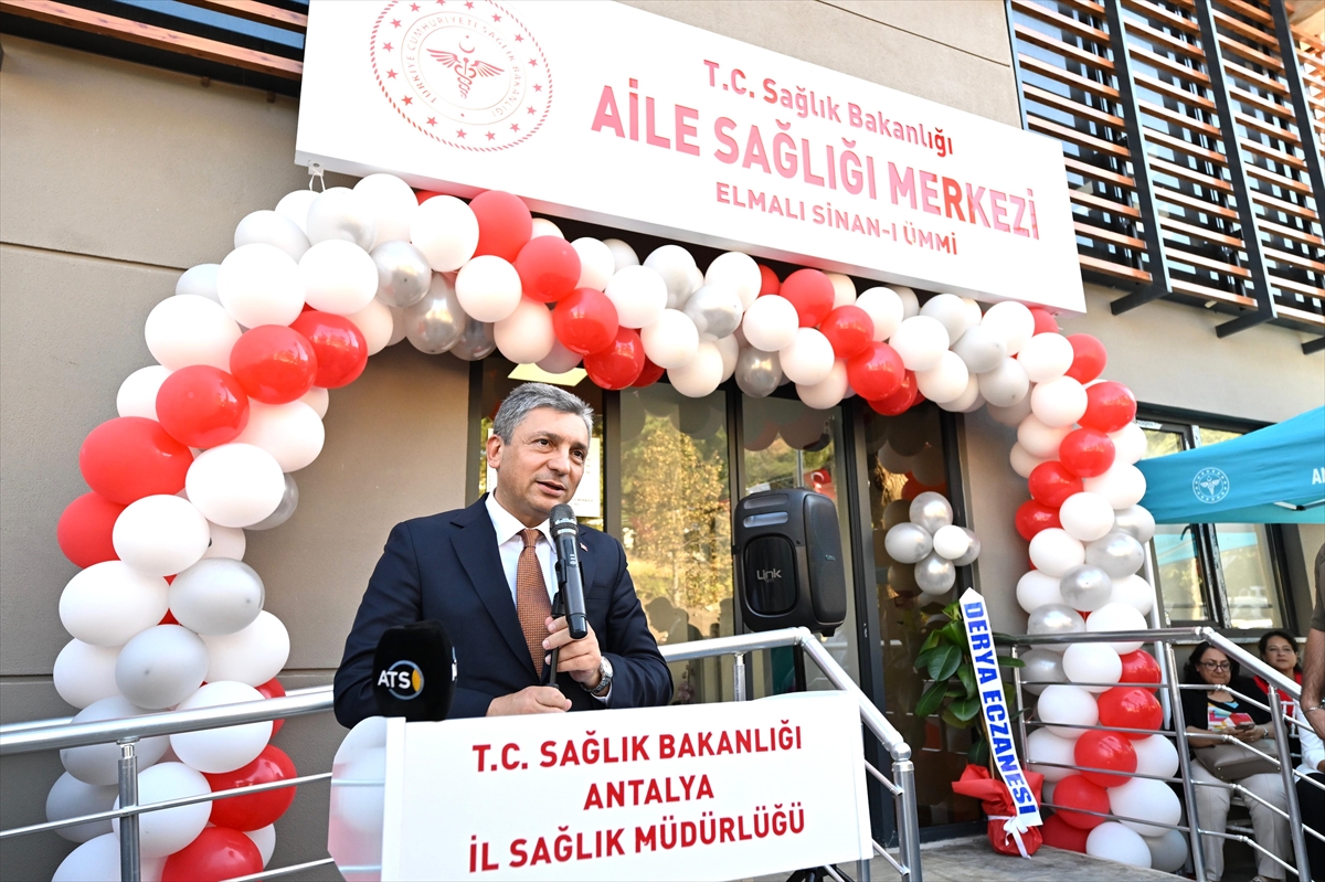 Vali Şahin: Elmalı'daki sağlık merkezi önemli bir yatırım