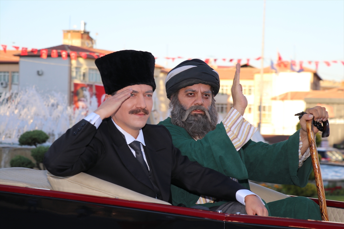 Sivas Kongresi'nin 107. yılı: Atatürk'ün gelişi canlandırıldı