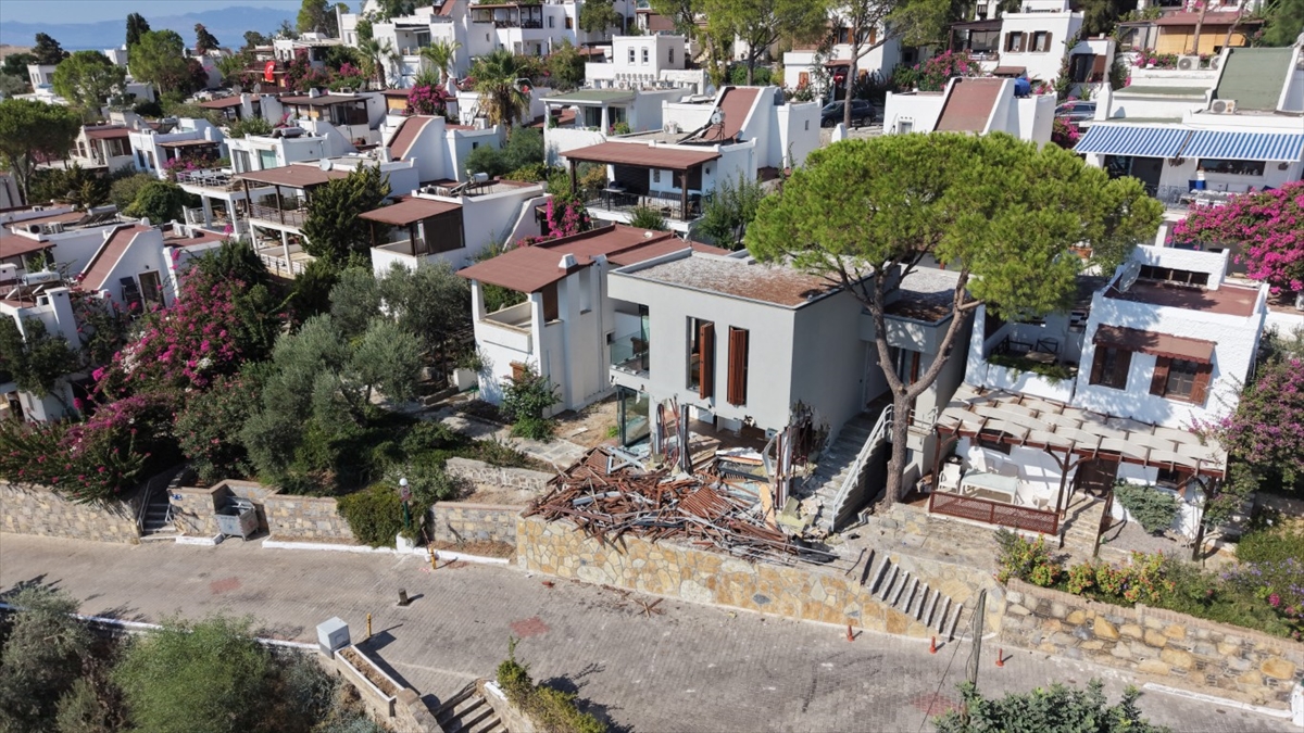 Bodrum Belediyesi: 8 ayda 74 kaçak yapı yıkımı gerçekleştirdi