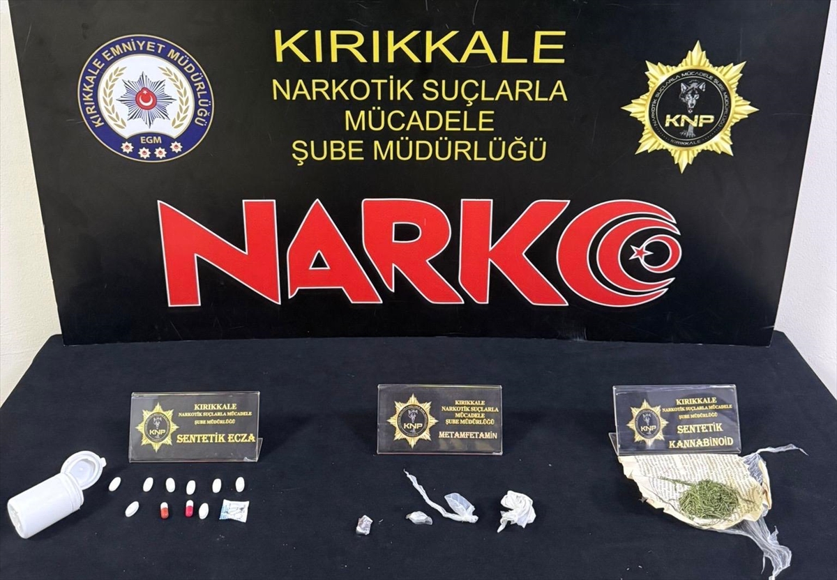 Kırıkkale'de uyuşturucu operasyonu: 2 zanlı tutuklandı