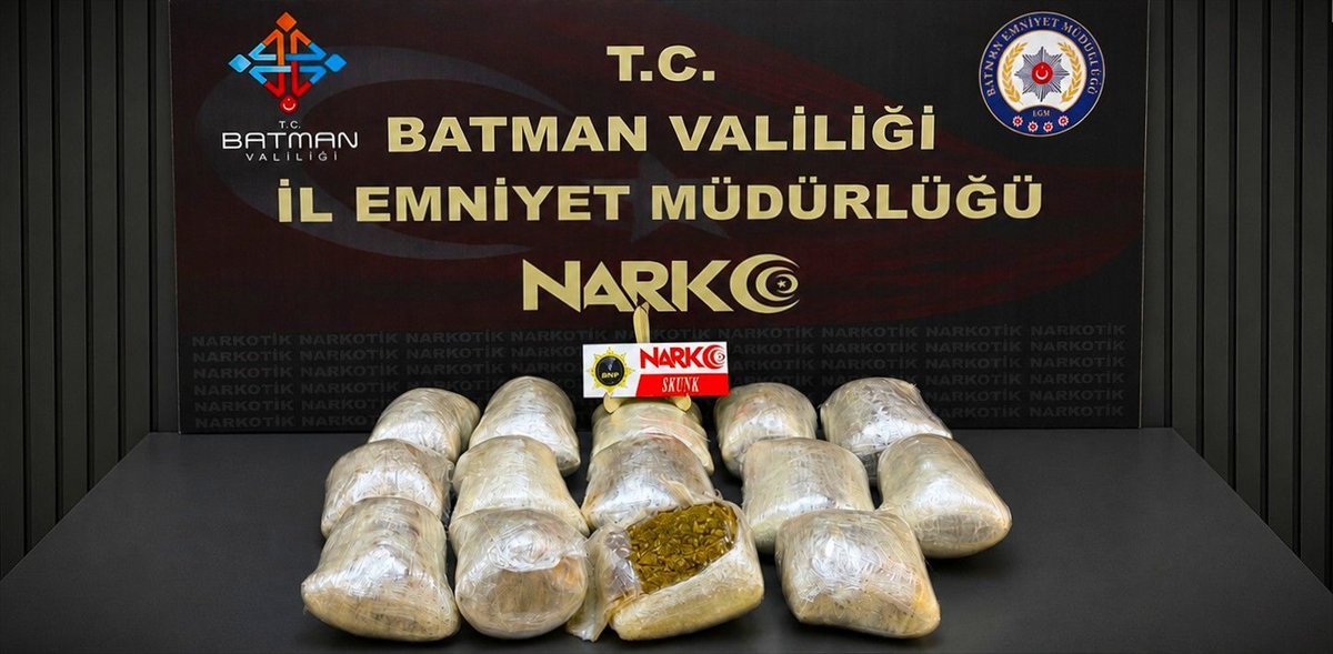 Batman'da uyuşturucu operasyonu: 2 şüpheli tutuklandı