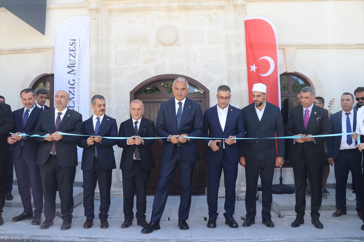 Kültür ve Turizm Bakanı Ersoy, Elazığ Arkeoloji ve Etnografya Müzesi'nin açılışında konuştu: