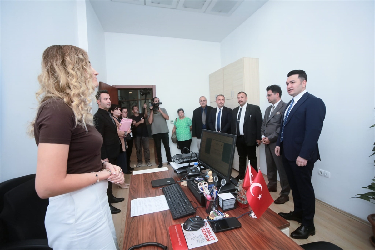 Başsavcı Emre: Mersin'de Yargı Hizmetleri Bürosu açıldı