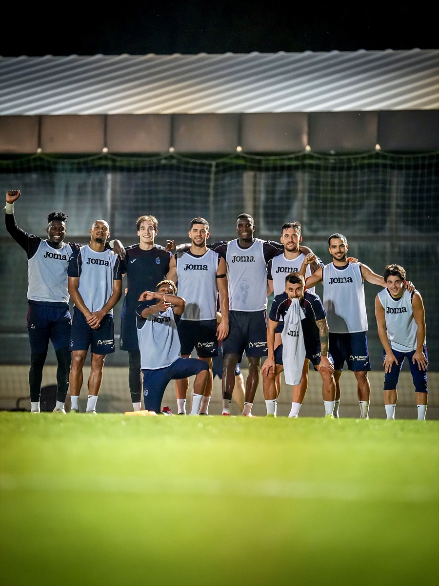 Trabzonspor: Gençlerbirliği maçı hazırlıklarına devam etti