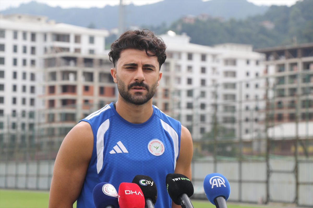 Çaykur Rizesporlu Emrecan Bulut, Alanyaspor maçı öncesi değerlendirmede bulundu: