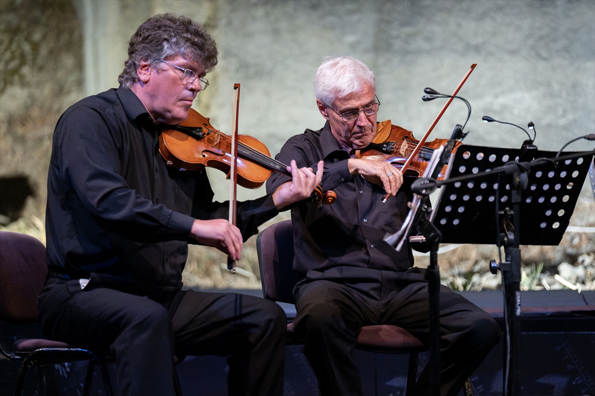 Macar Somogyi Quartet Gümüşlük Müzik Festivali'nde sahne aldı