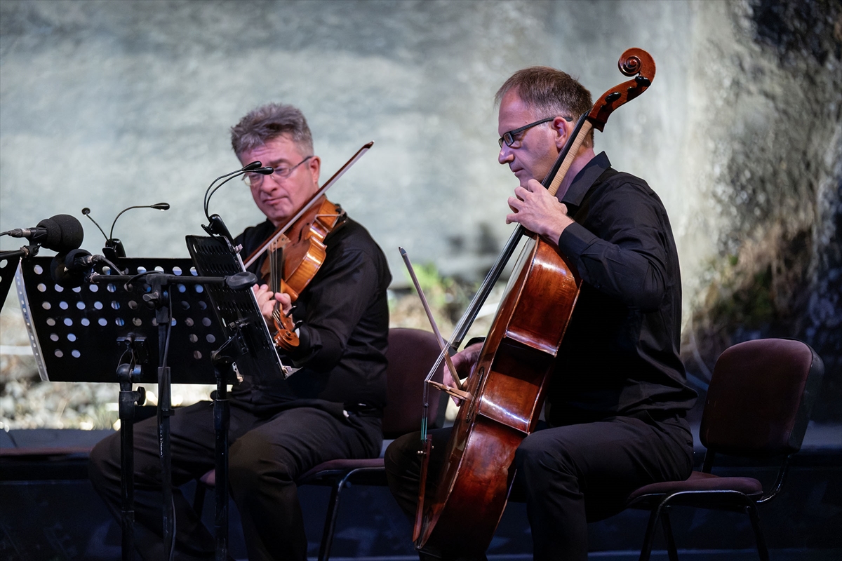 Macar Somogyi Quartet Gümüşlük Müzik Festivali'nde sahne aldı