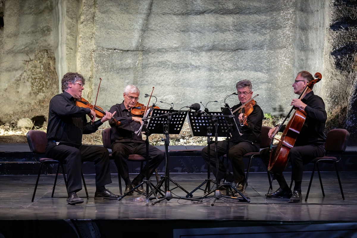 Macar Somogyi Quartet Gümüşlük Müzik Festivali'nde sahne aldı