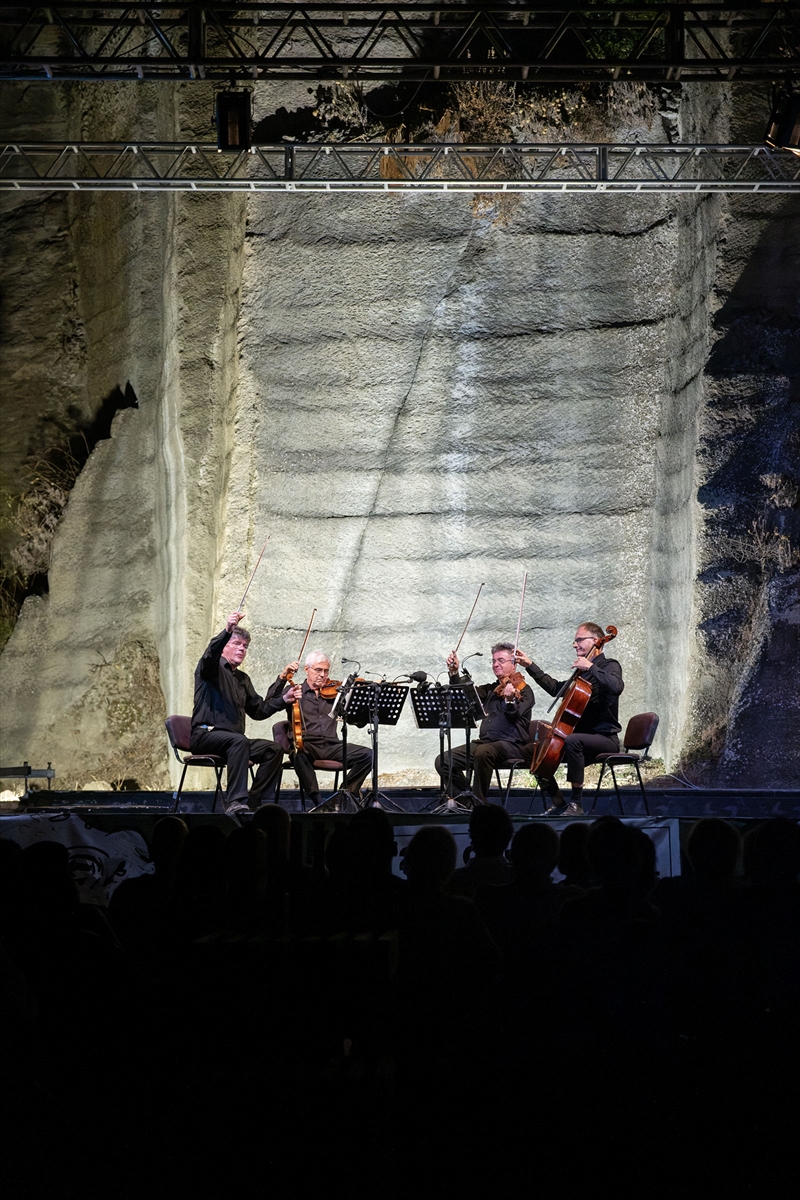 Macar Somogyi Quartet Gümüşlük Müzik Festivali'nde sahne aldı