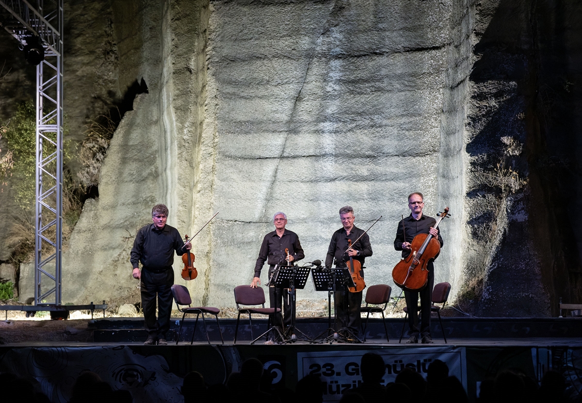 Macar Somogyi Quartet Gümüşlük Müzik Festivali'nde sahne aldı
