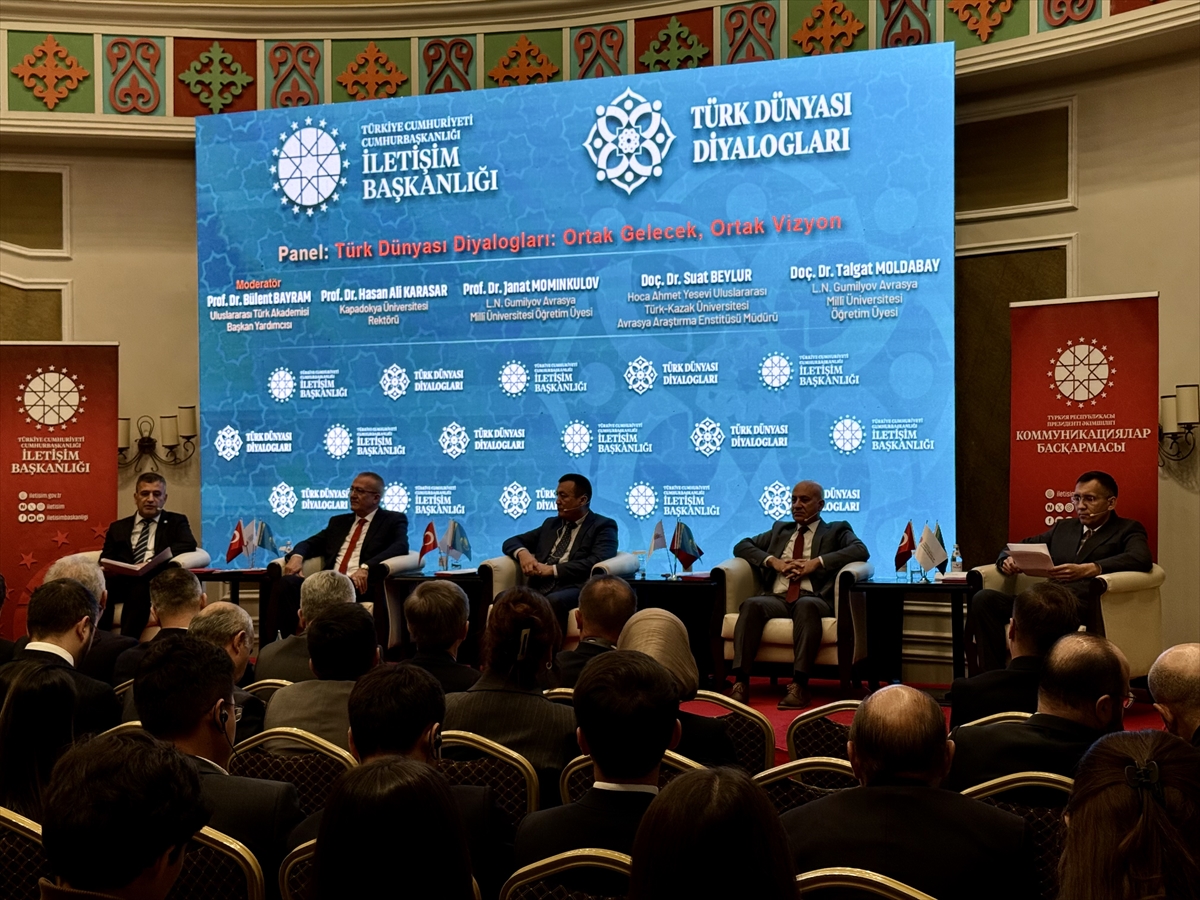 Türk Dünyası Diyalogları Paneli: Ortak Gelecek Astana'da Tartışıldı
