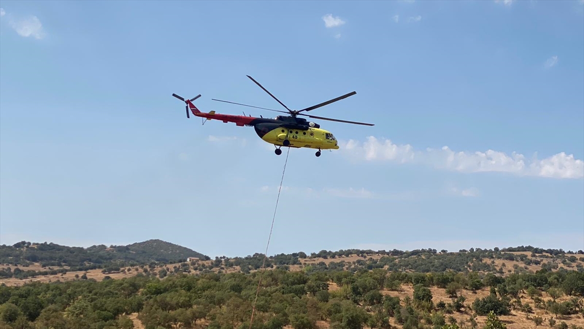 GÜNCELLEME - Balıkesir'de çıkan orman yangını kontrol altına alındı