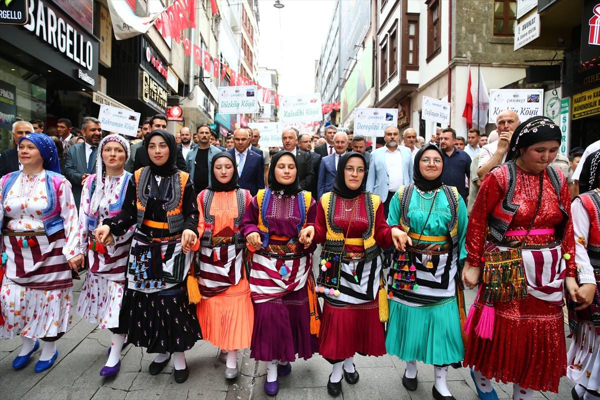 Giresun'da Islık Dili Festivali için tanıtım yürüyüşü düzenlendi