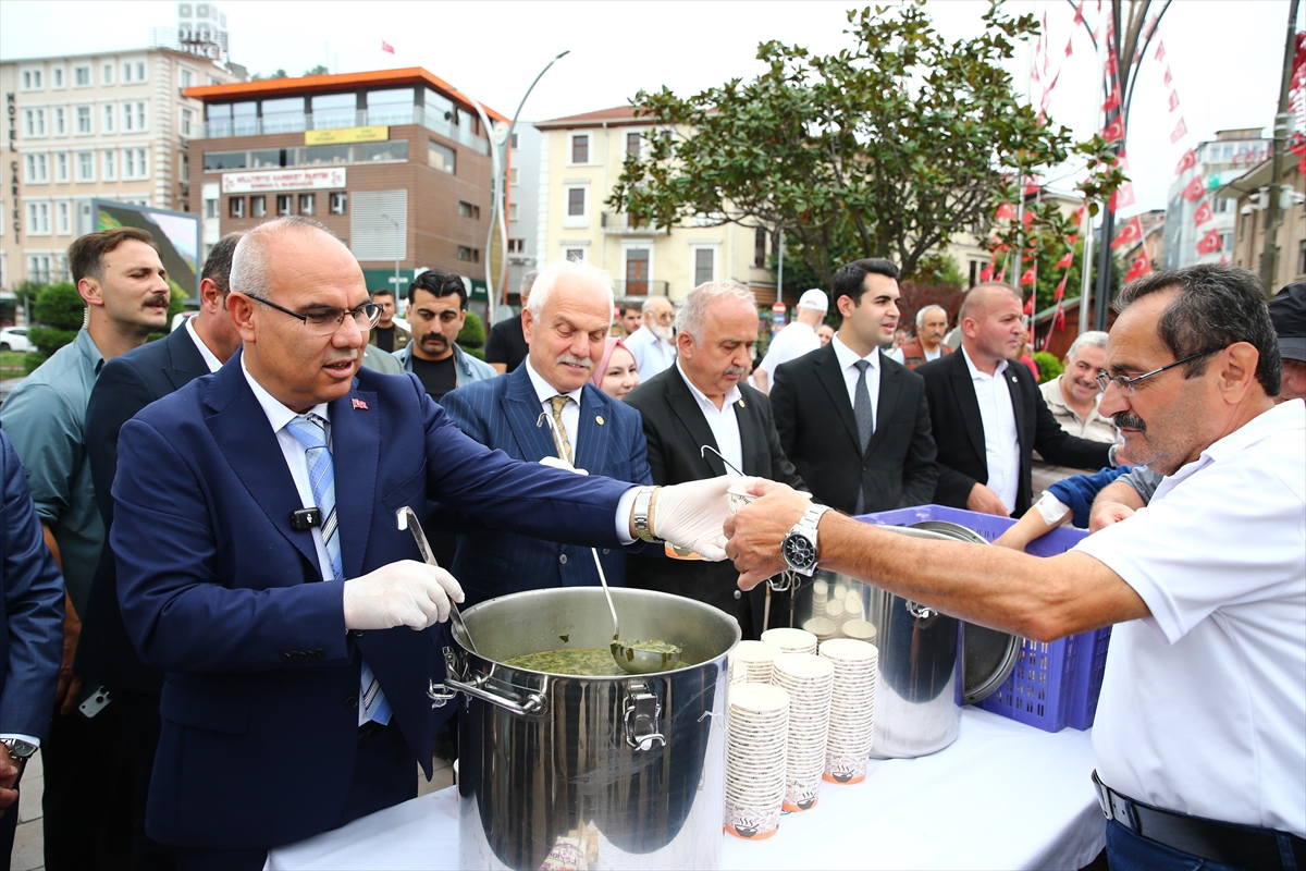 Giresun'da Islık Dili Festivali için tanıtım yürüyüşü düzenlendi