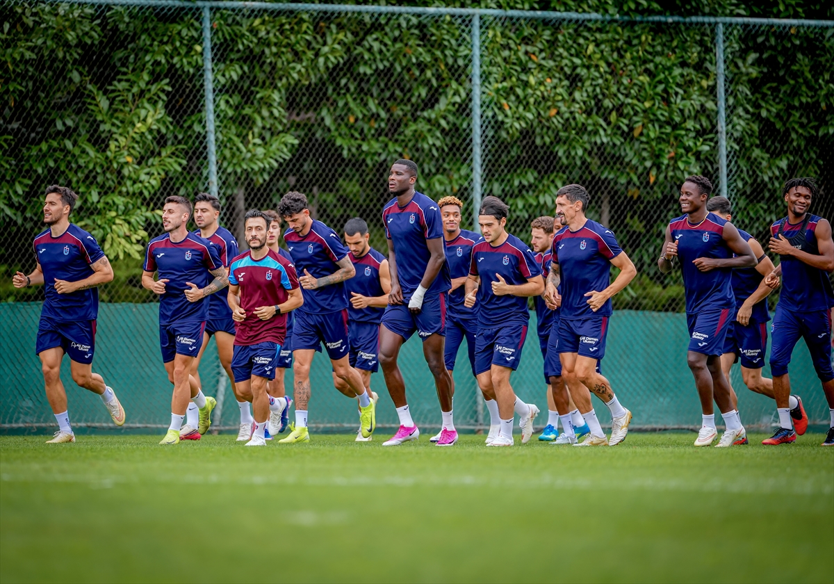 Trabzonspor Gençlerbirliği maçı hazırlıklarını sürdürdü