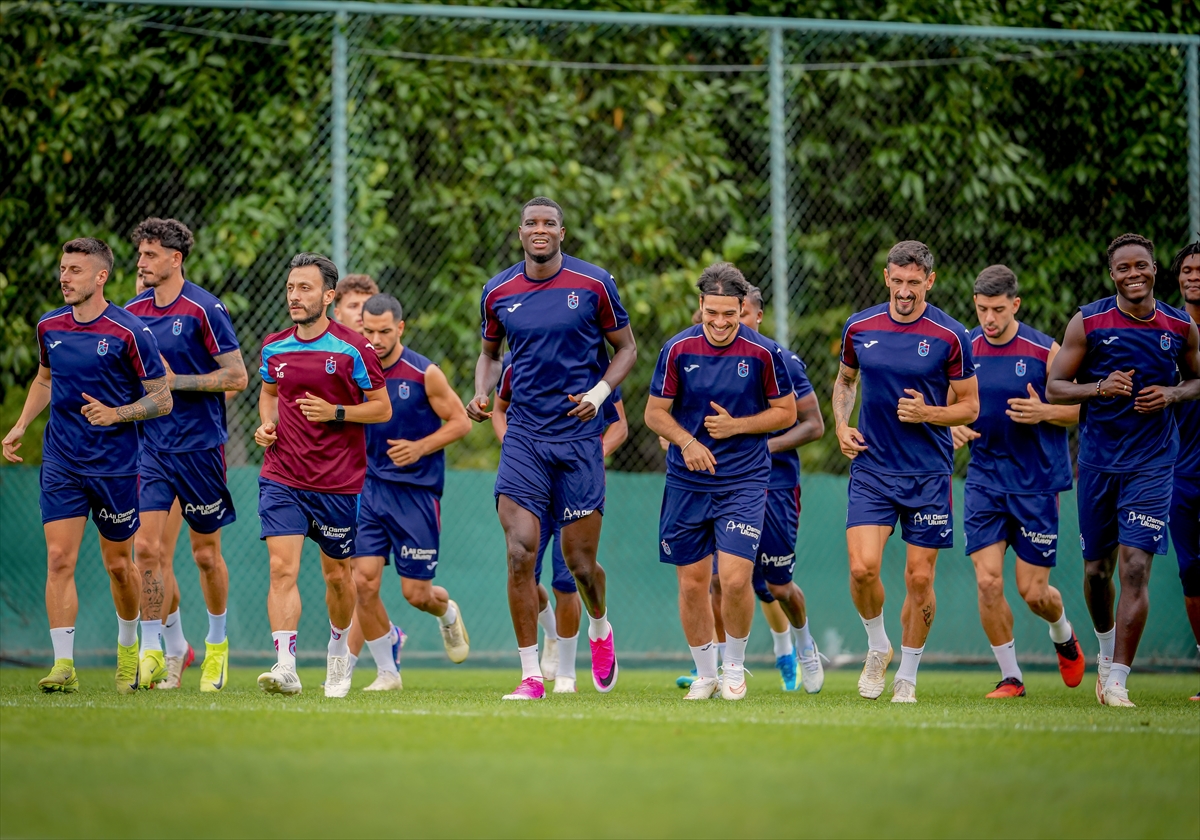 Trabzonspor Gençlerbirliği maçı hazırlıklarını sürdürdü
