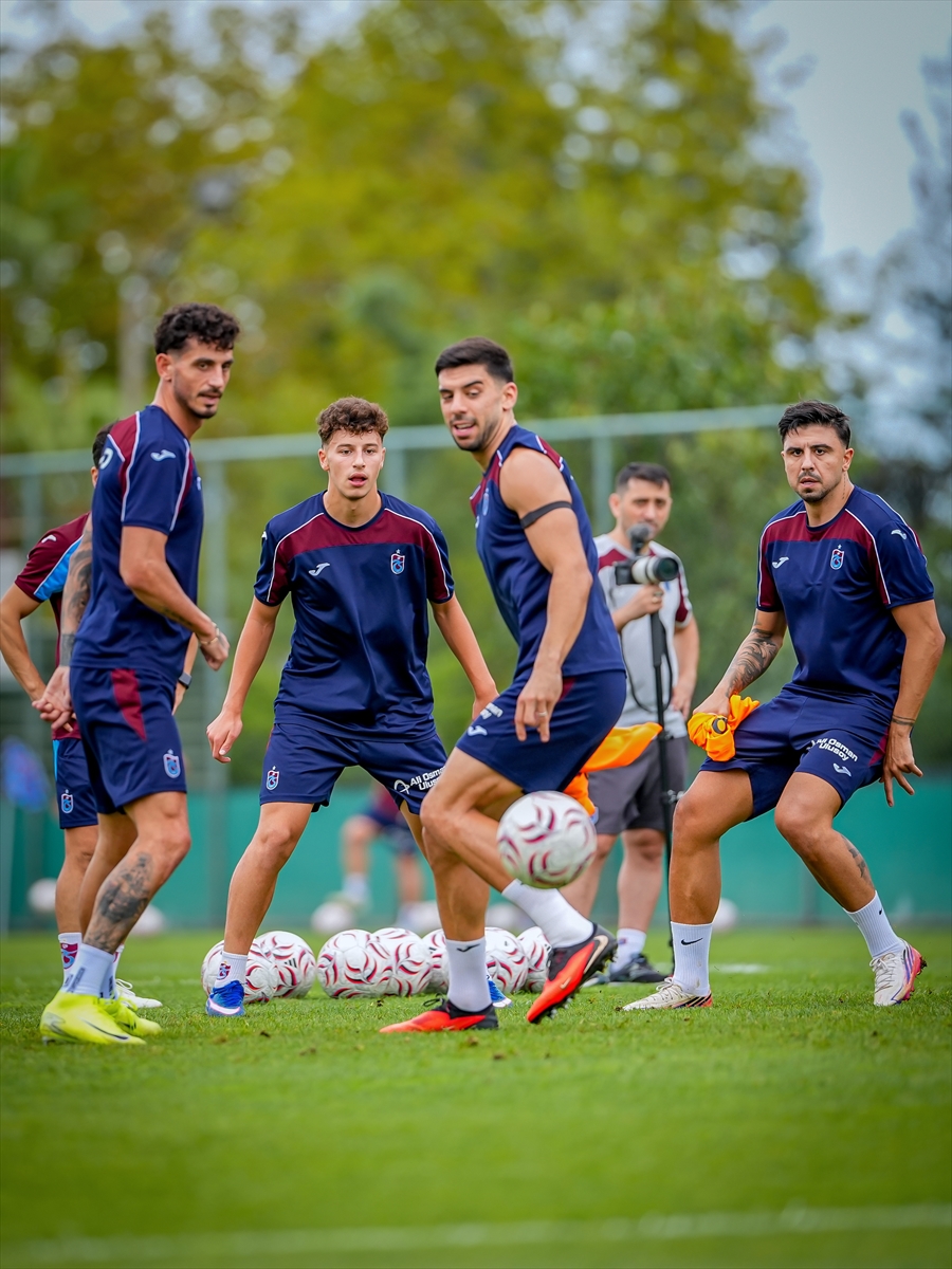 Trabzonspor Gençlerbirliği maçı hazırlıklarını sürdürdü