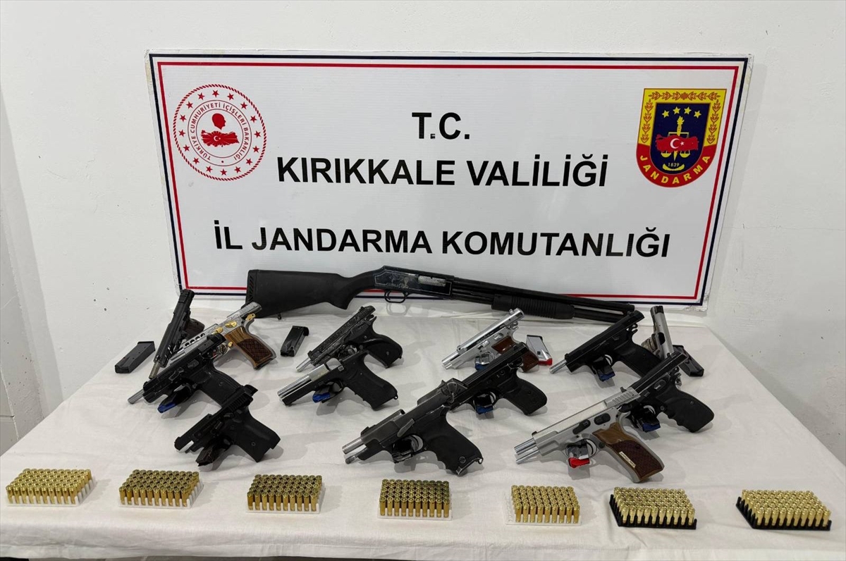 Kırıkkale: Düğünlerde havaya ateş açan 8 şüpheli yakalandı
