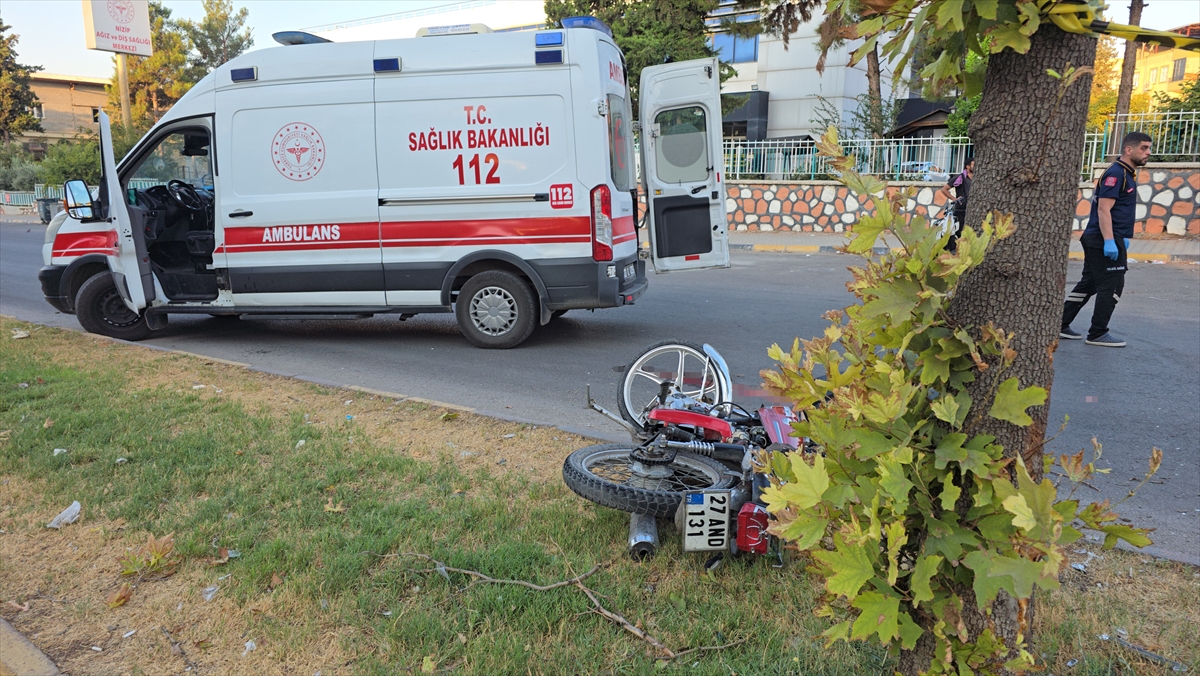 Gaziantep'te motosiklet kazası: 14 yaşındaki Metin P. vefat etti