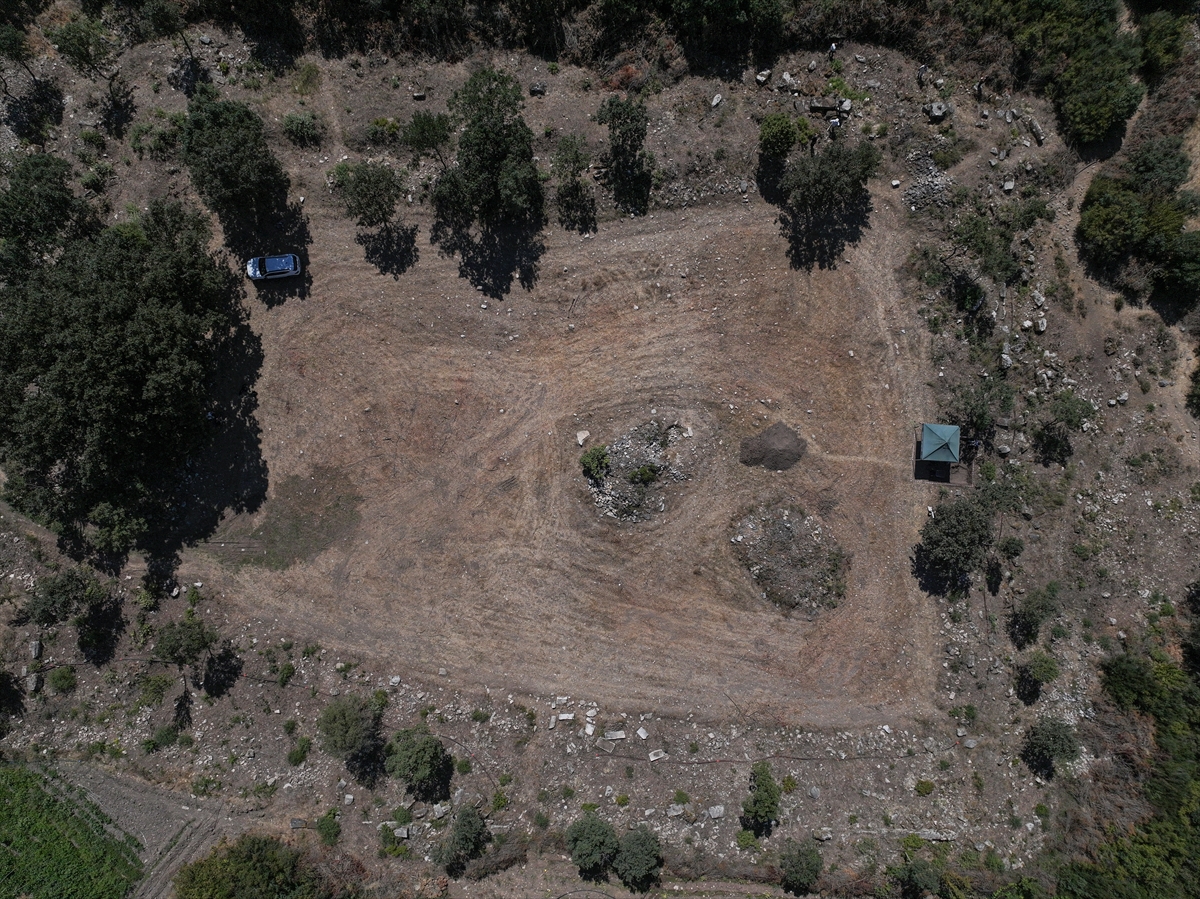 Roma İmparatoru Hadrianus'un avlandığı bölgede kurduğu kentte kazılar başladı