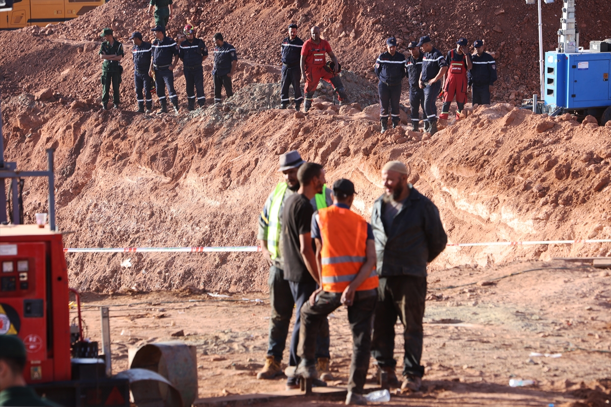 Cezayir'de kuyuya düşen Eyüb'ü kurtarma çalışmaları sürüyor