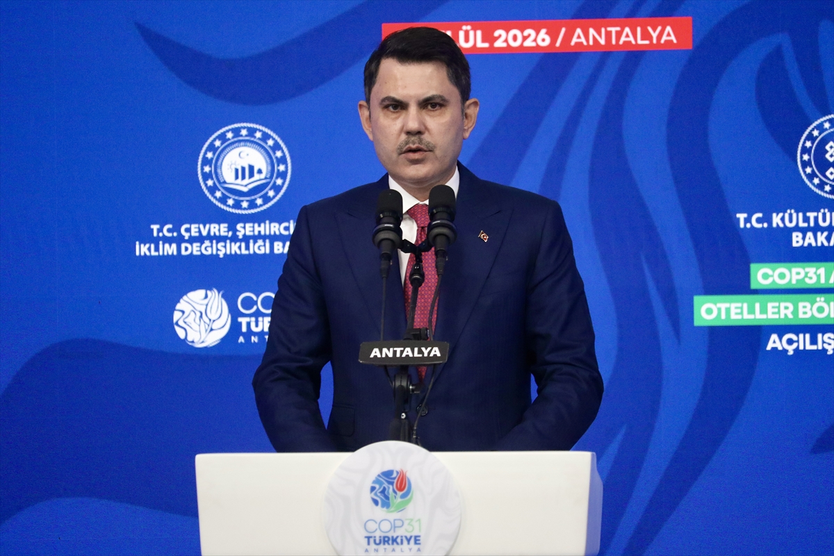 Bakan Kurum, COP31 Alanı ve Oteller Bölgesi Yolları açılışında konuştu: