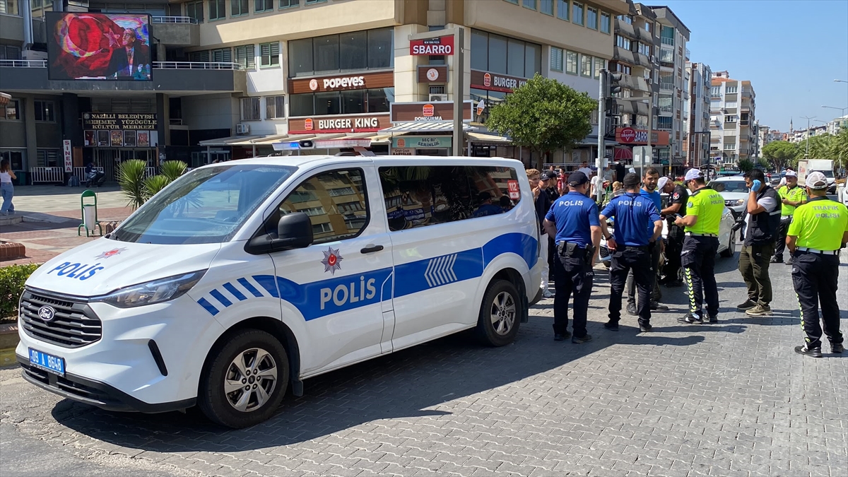 Aydın'da düğün konvoyunda havaya ateş açan sürücü yakalandı