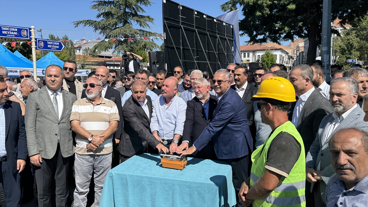 Vali Çalgan: Tarihi Çorum Konağı'nın temeli atıldı