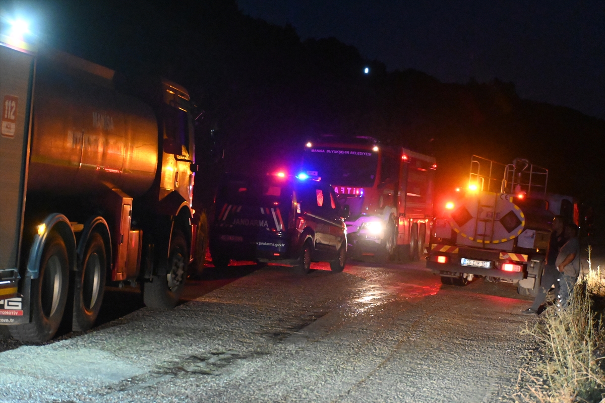 Manisa Turgutlu Yangını Kontrol Altında: 30 Dönüm Etkilendi