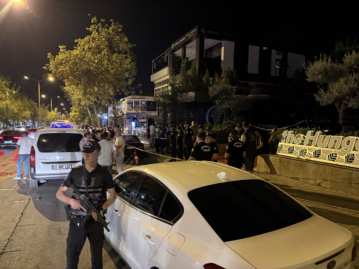 Denizli'deki restoranda silahlı kavga: 2 ölü, 4 yaralı