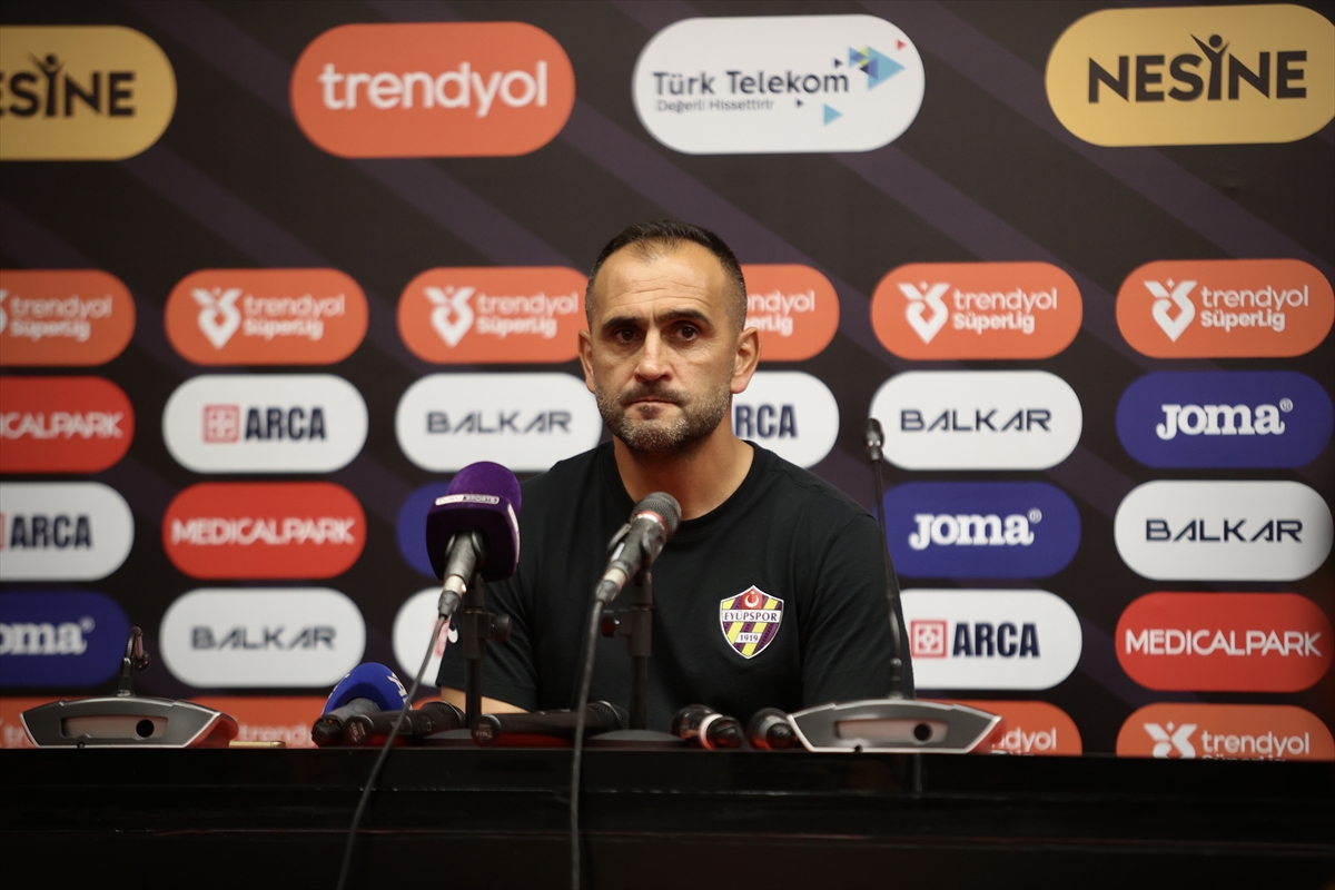 Eyüpspor Yardımcı Antrenörü Erman Kılıç: Çalıştıklarımızı sahaya yansıtamadık