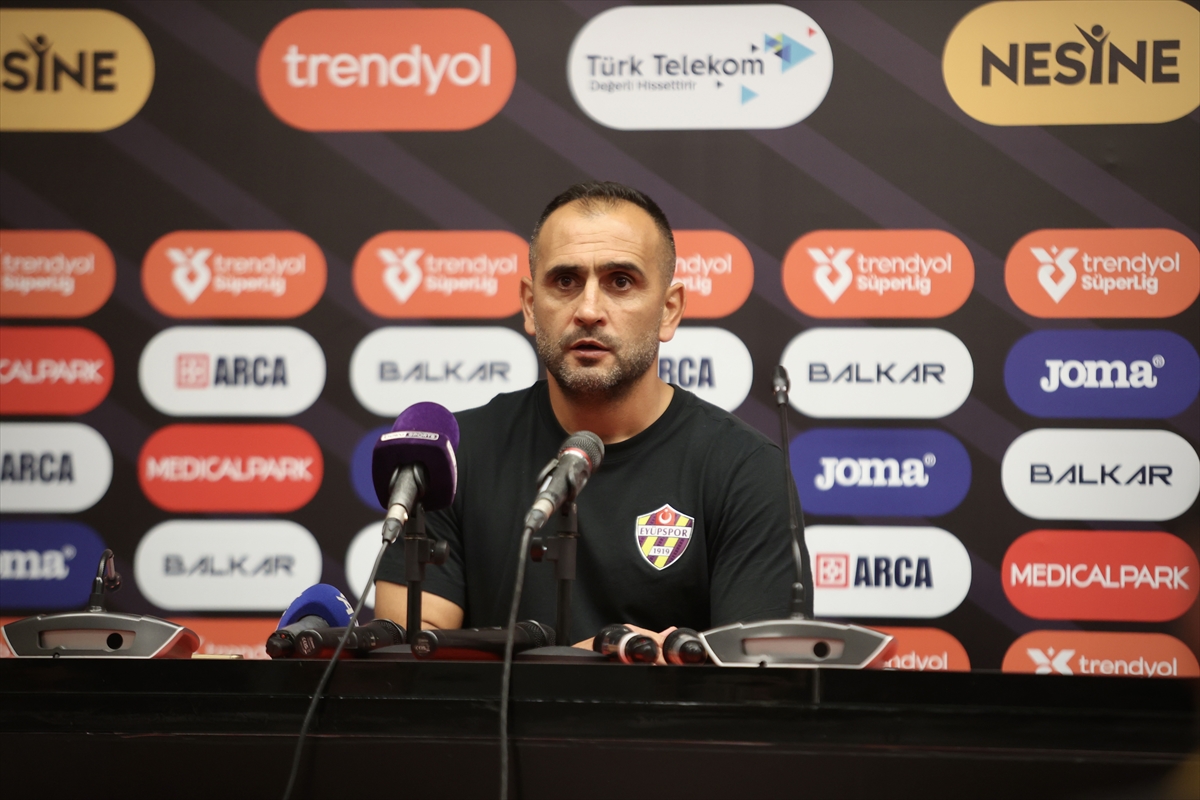 Eyüpspor Yardımcı Antrenörü Erman Kılıç: Çalıştıklarımızı sahaya yansıtamadık