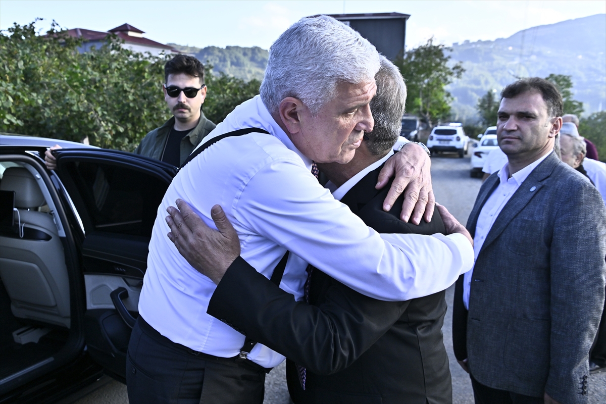 Müsavat Dervişoğlu: Korgan Belediye Başkanı'na taziye ziyareti